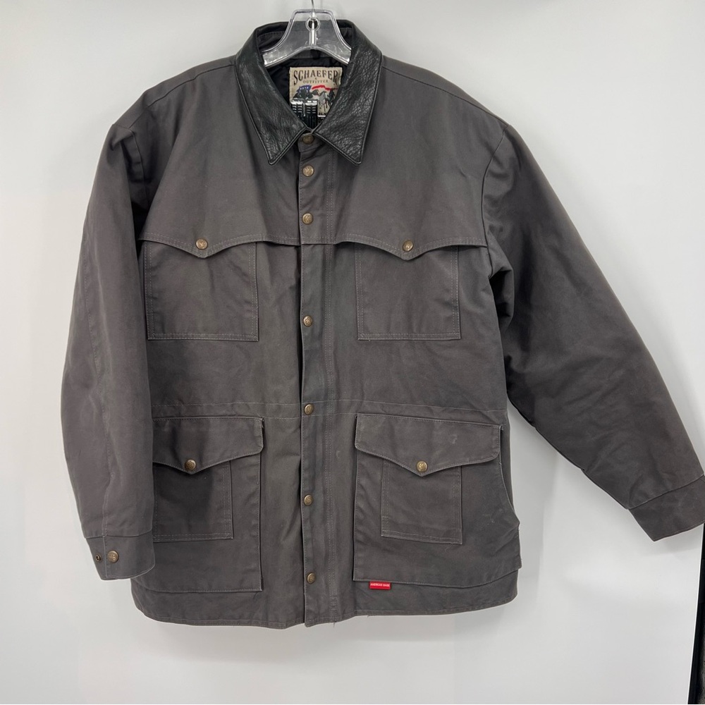 Schaffer outfitter made in‎ USA vintage Drifter Jacket Large